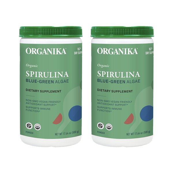 캐나다 Organika 오가니카 스피루리나 파우더 500g X 2팩