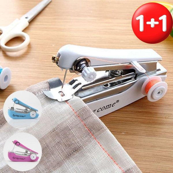 1+1 행사 한손으로 옷 수선! 미니재봉틀 휴대용미싱
