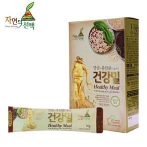 인삼과 유산균이 들어간 건강밀 300g(30g x 10포/스틱형)/건강식