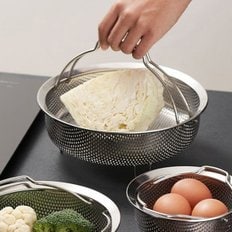 스텐304 야채찜기 채반 삼발이 찜판 18cm