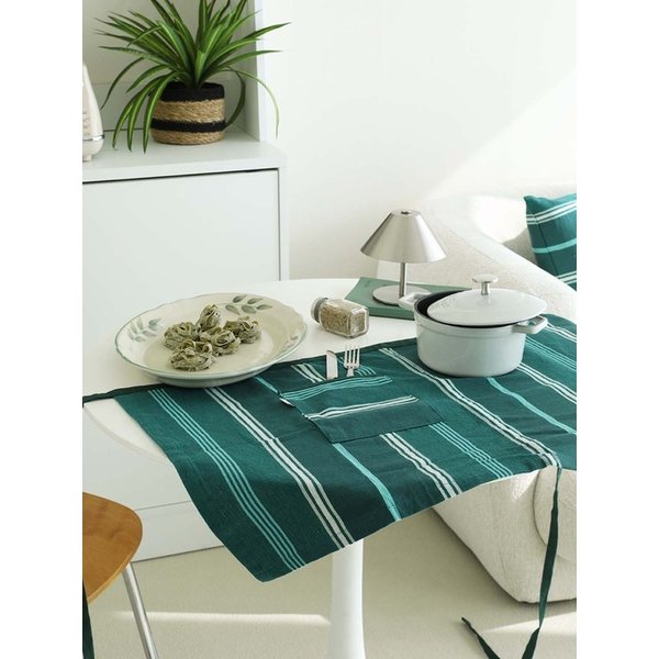 허리 하프 앞치마 2color