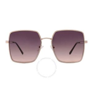 이스퀘어 4828259 Guess Factory Smoke Gradient Square Ladies Sunglasses