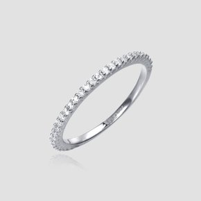 [ 헤이즈 착용 ] Petite Half Prong Ring