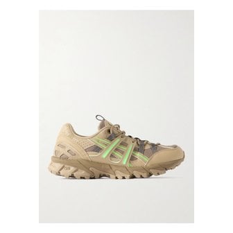 아식스 젤-소노마 15-50 인조 가죽 및 고무 트리밍 메시 스니커즈 베이지 1647597321830247