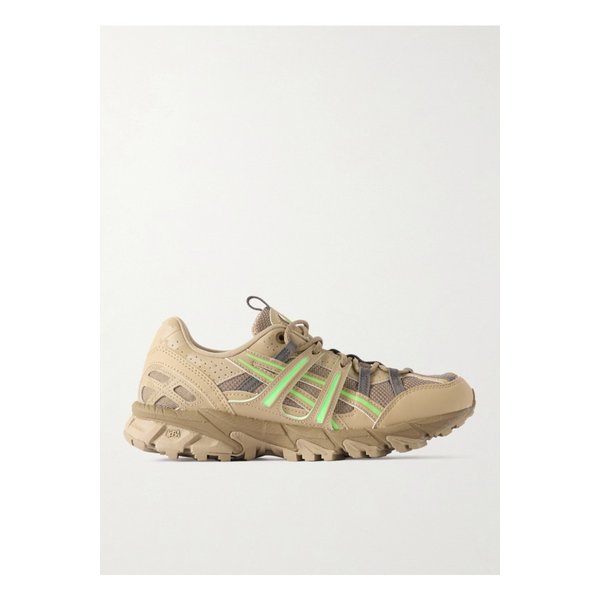 젤-소노마 15-50 인조 가죽 및 고무 트리밍 메시 스니커즈 베이지 1647597321830247
