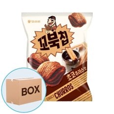오리온 꼬북칩 초코츄러스맛 120g 14입 (박스)
