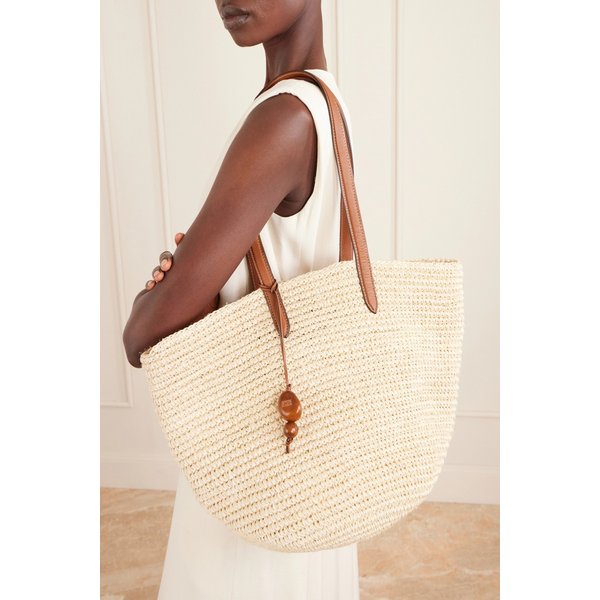 헌팅시즌 가죽 트리밍 위빙 피케 토트백 46376663163024203