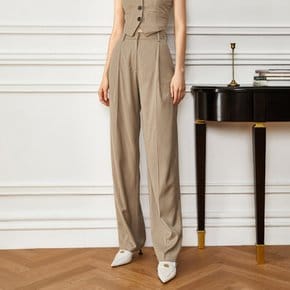 YY_Privileged stripe wide pants