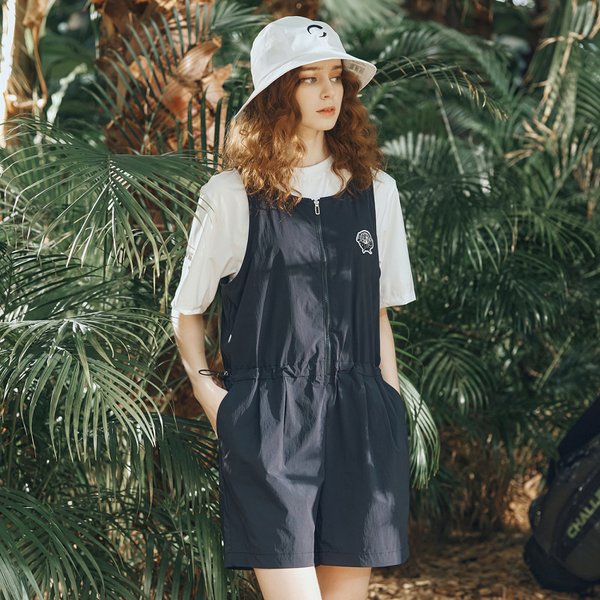 [부산점] ADDICTED 자수와펜 여성 나시형 점프수트 블랙_CHD2WOP0662BK