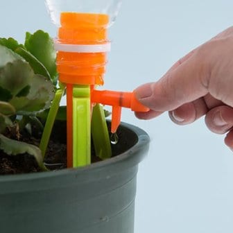  NEW 삼각받침 화분 자동급수기 10p세트 화초 꽃 물주