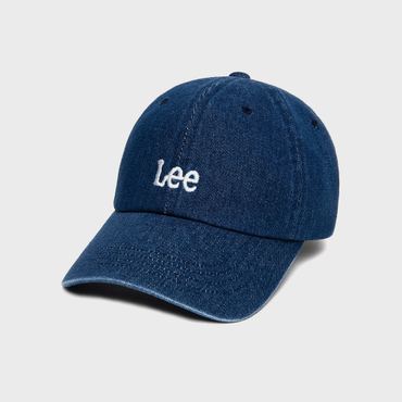 LEE 스몰 트위치 로고 데님 볼캡 인디고 미듐 LE2501CA10IM
