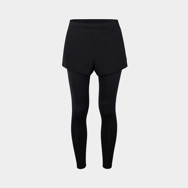 배럴 우먼 에센셜 9부 레깅스 쇼츠 B 블랙 (B5SWWLP005BLK)