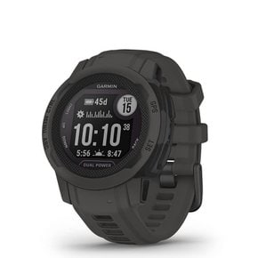 GARMIN ​​Instinct 2S Dual Power Graphite 직경 40mm Suica 대응