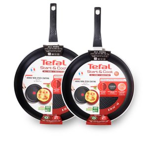 테팔 IH 스타트앤쿡 프라이팬 2종 2개(28cm x1 +30cm x1)/Tefal 인덕션 후라