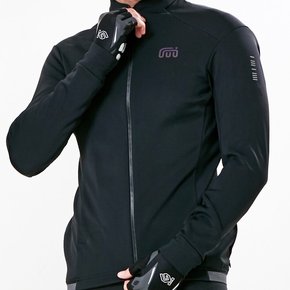 MAXIMUM 남성 혹한기 전용 자전거 방풍자켓 - 블랙