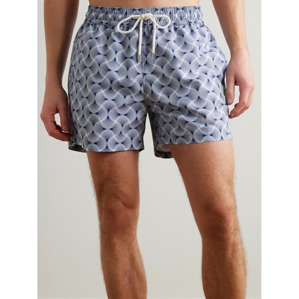 프레스코볼 카리오카 리오 스트레이트 미드 렝스 스윔 쇼츠 46376663163008323