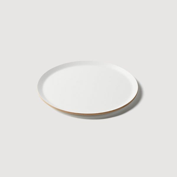 홈카페 원형 쟁반 24.5cm 화이트 J70N903155300