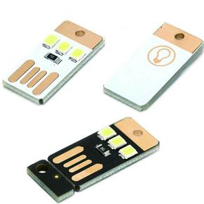 usb led 미니포켓 카드램프 키체인 usb전원 램프 X ( 5매입 )