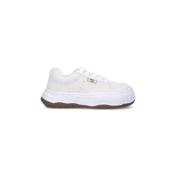 26SS 메종 미하라 야스히로 올리버 OG 솔 스웨이드 로우탑 스니커즈 A15FW702 WHITE DOM