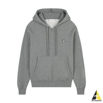 메종키츠네 메종키츠네 TONAL FOX HEAD PATCH COMFORT ZIPPED HOODIE (LM00704KM0307-H131)