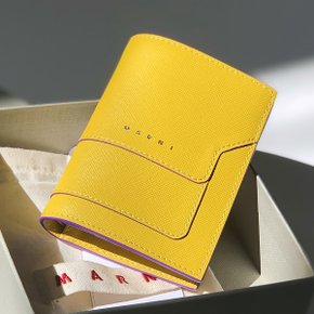 Bi-fold Saffiano Wallet PFMOQ14U07 LV520 Z499C 마르니 바이폴드 사피아노 반지갑