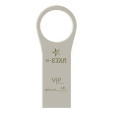 e-STAR VIP20 128GB USB메모리 메탈실버 (USB2.0)