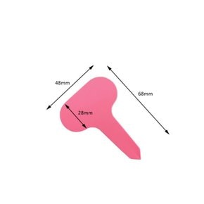 원예 식물 태그 이름표 라벨 나무 정원 꽃 원예태그 흰색 피스 레이블 묘목 표시 과일