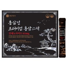 경희장생 홍삼정 프리미엄 홍삼스틱 10ml 30포(진세노사이드 61mg)+쇼핑백 동봉