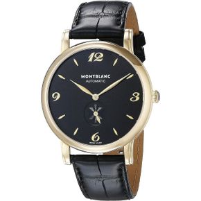 미국 몽블랑 시계 Montblanc Mens 107340 Star Analog Display Swiss Automatic 블랙 워치 16898