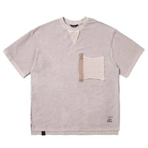 23 INSIDEOUT PIGMENT OVERSIZED T-SHIRTS BEIGE