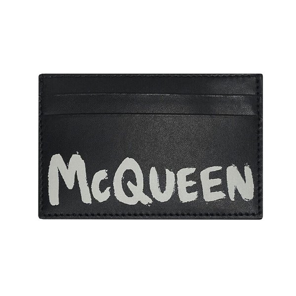 로고 그래피티 카드지갑/블랙/602144 1AAML 1070