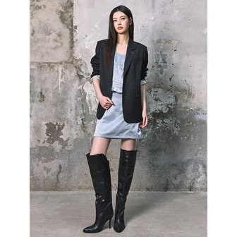 구호 플러스 Signature Semi Overfit Jacket  Black (KE6211M015)