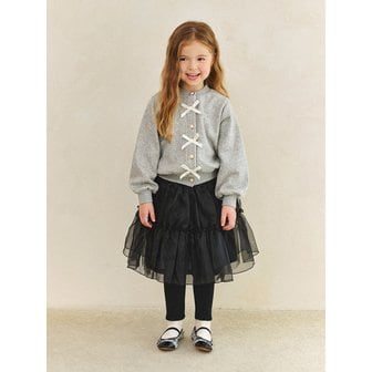 헤이미니 진주가디건샤스커트밍크기모상하복