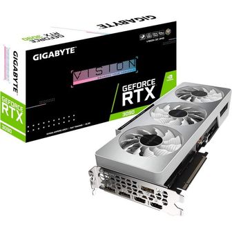  영국 기가바이트 그래픽카드 Gigabyte GeForce RTX 3090 Vision OC 24G Graphics Card 3X WINDFO