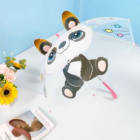 유아 초등학생 비닐 큐티 입체 투명우산