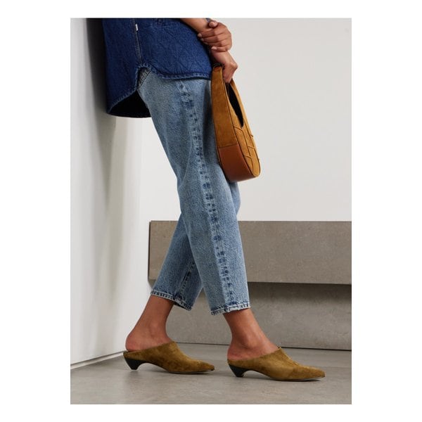 르 몽드 베릴 알레그라 스웨이드 뮬 토프 46376663162892493