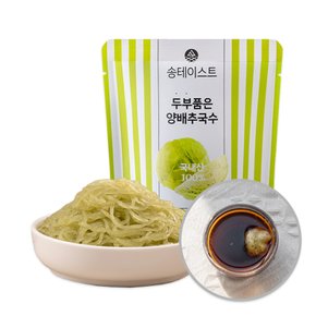 국내산 저칼로리 두부품은양배추국수5팩+모밀소스5팩