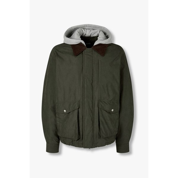 [MEN] 아웃포켓 MA1 후디 다운 점퍼 9155414122050