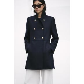 더블브레스트 코트 9037/141 NAVY BLUE