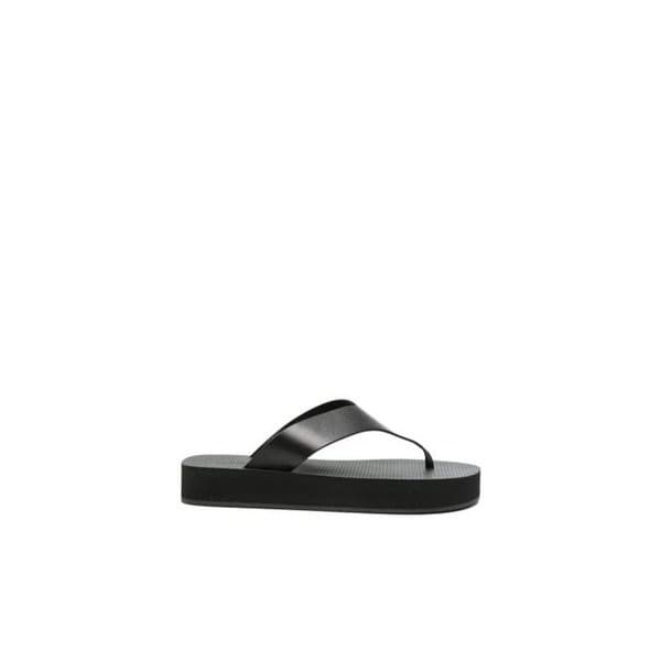 26SS 더로우 듄 가죽 클래식 긴자 샌들 F1838 L825 BLK BLACK DOM