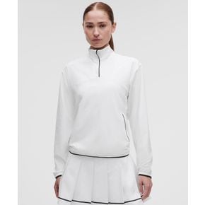 30% ▼ UV 프로텍티브 라이트웨이트 하프집 - WHT/BLK