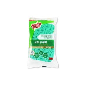 3M 도트 수세미 강력 세척 1P x 5개 (5입)