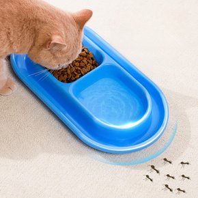 길고양이 대형 밥그릇 길냥이 개미 방지 퇴치 물 사료 그릇 식기