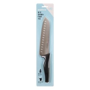 다용도 식도 스텐 주방용 조리칼 잘 안 붙는 코팅 식칼 180mm