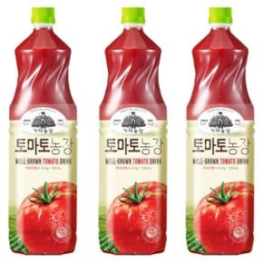 웅진 가야농장 토마토농장 주스 1.5L x 12PET