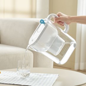 온리퓨어 휴대용 미니 정수기 PPJ-240 (2.4L) 타이머O +필터2개(8개월치)