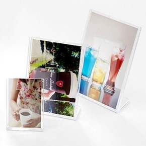 L자형꽂이 POP꽂이 L자형POP꽂이 세로형부착꽂이 55x87mmPOP홀더