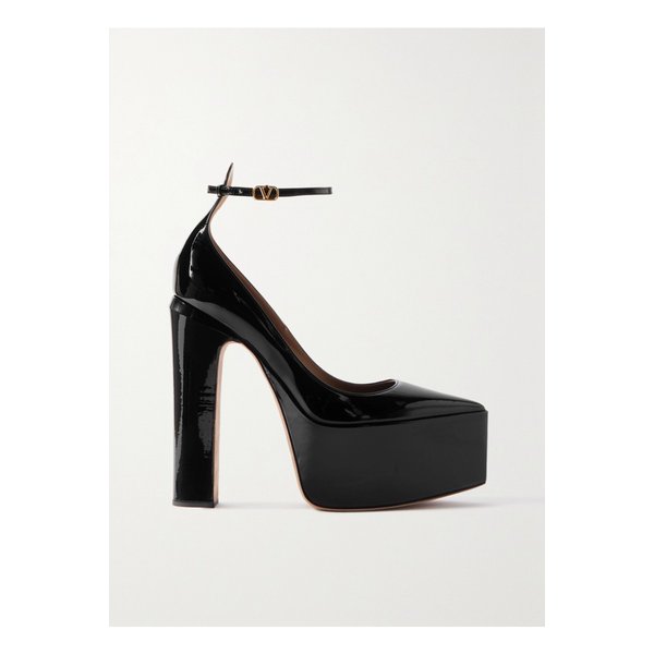 Tan-go 165 Patent-leather Platform Pumps 블랙 1647597289492957