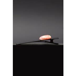 Single Pebble Hairpin - Peach