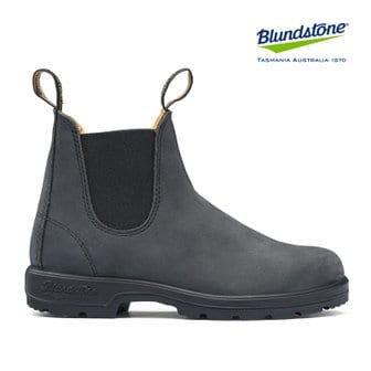 BLUNDSTONE [블런드스톤] CLASSIC 587 첼시부츠_러스틱블랙